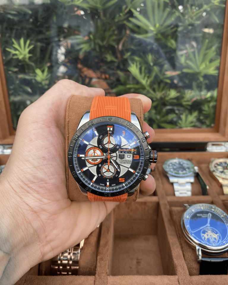Relógio Red Bull 43mm Quartz Vidro Safira