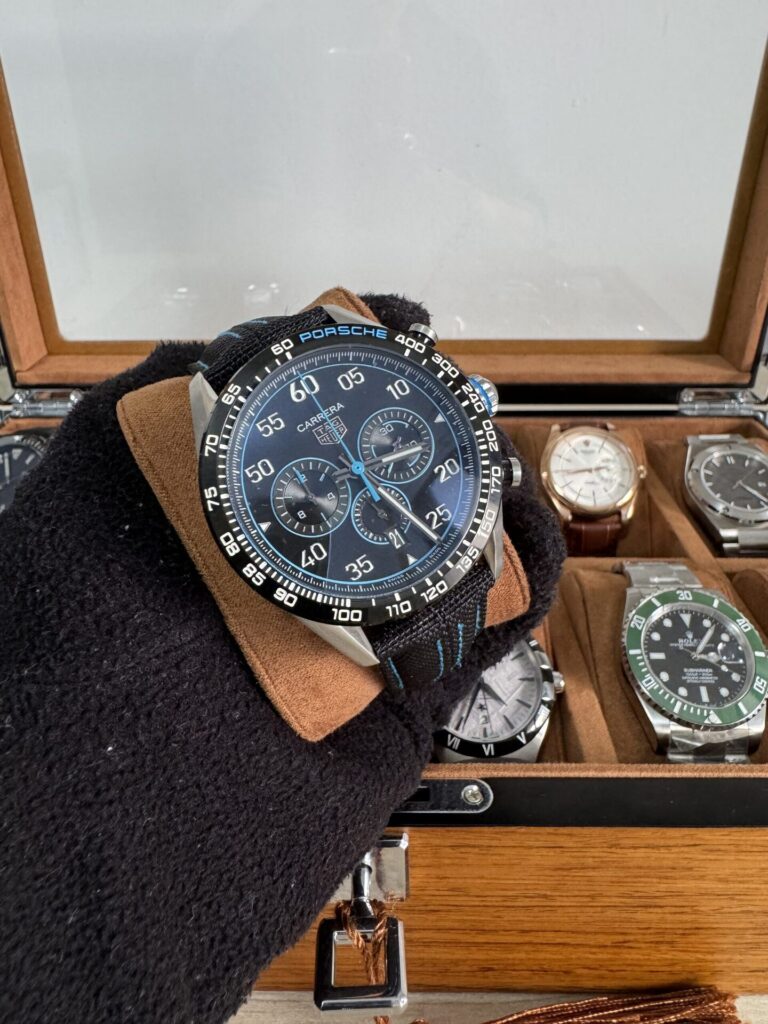 Relógio Carrera 44mm Quartzo Vidro Safira
