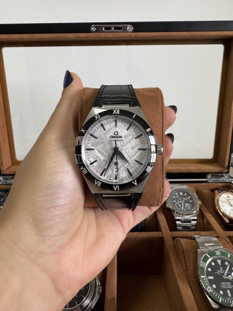 Relógio Masculino Constellation 41mm Automático Vidro Safira