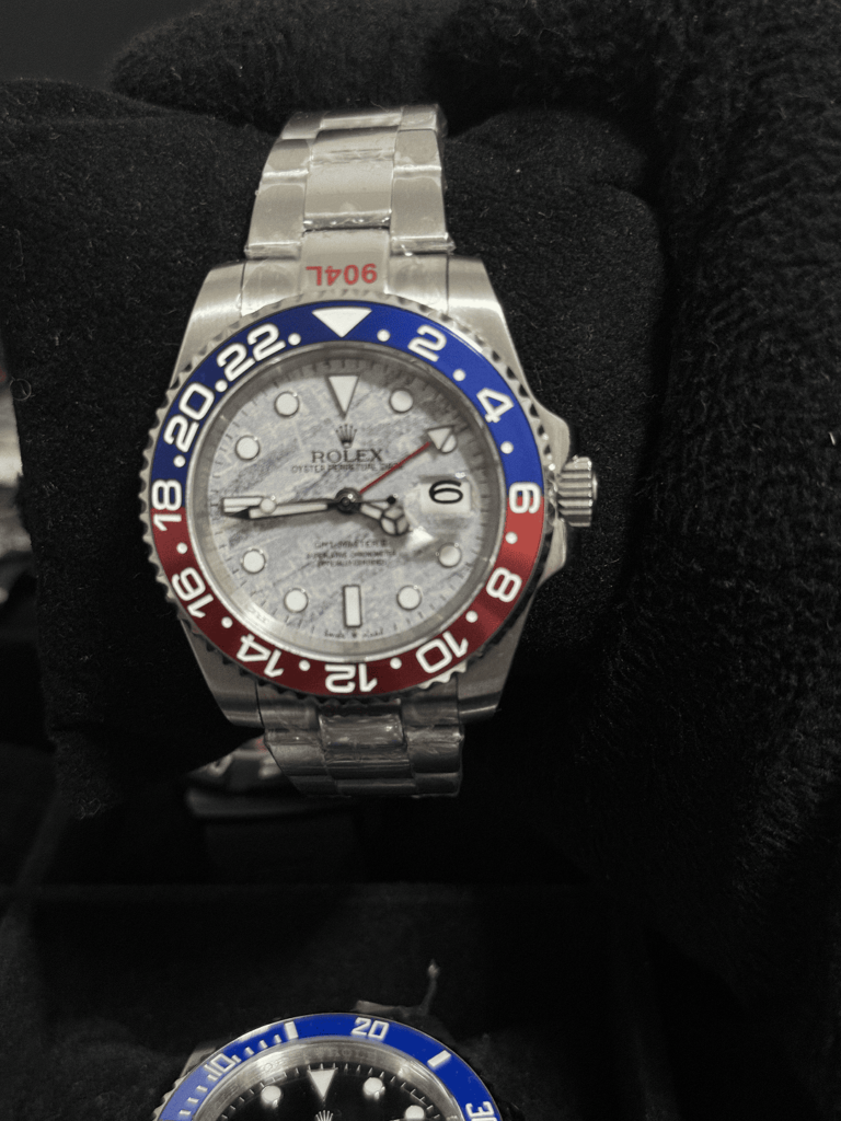 Relógio GMT Master II 40mm Automático Vidro Safira