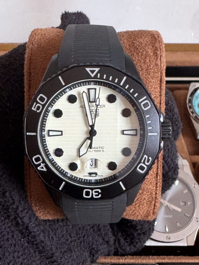 Relógio Aquaracer 43mm Automático Vidro Safira