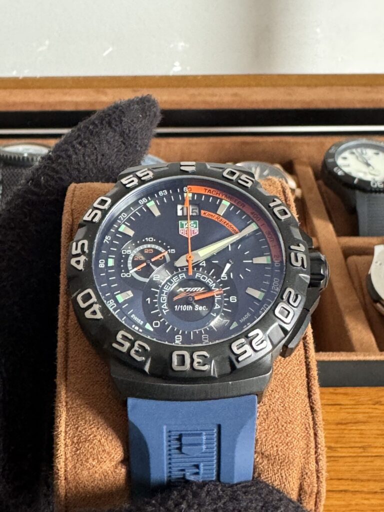Relógio Masculino Kimi Raikkonen 44mm Quartz Vidro Safira