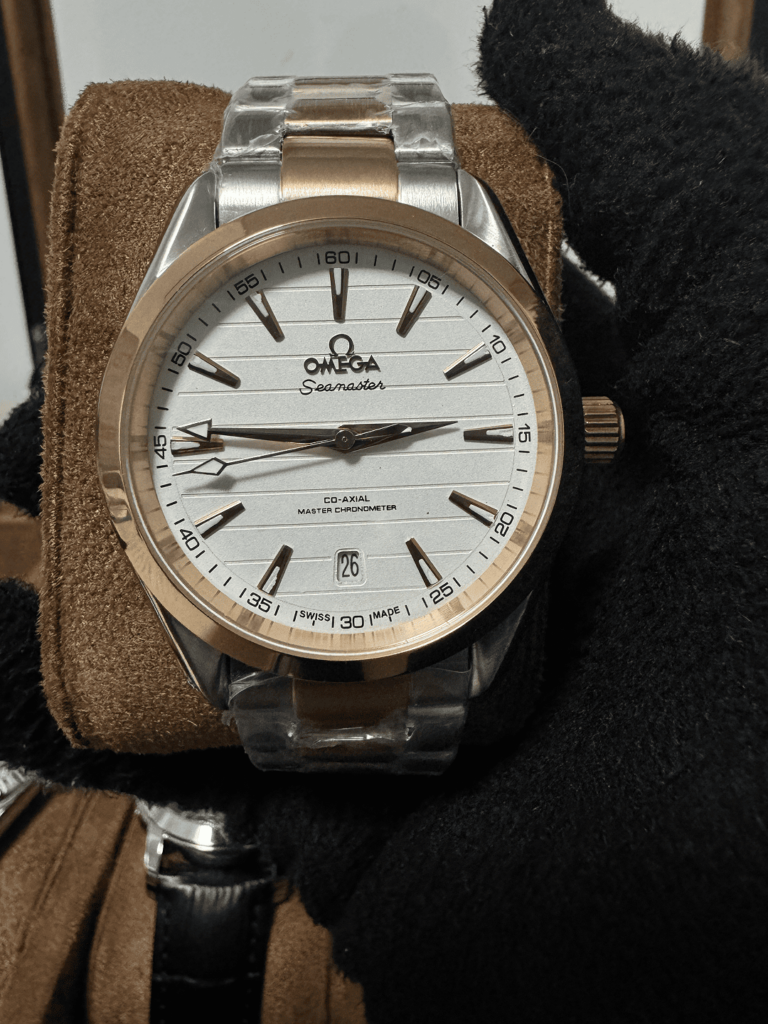 Relógio Seamaster 41mm Automático Cerâmica Vidro Safira