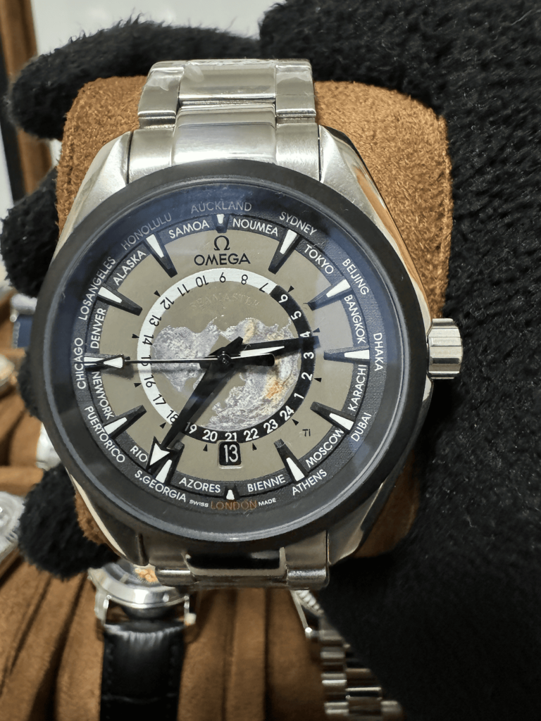 Relógio Aqua Terra 43mm Automático Vidro Safira