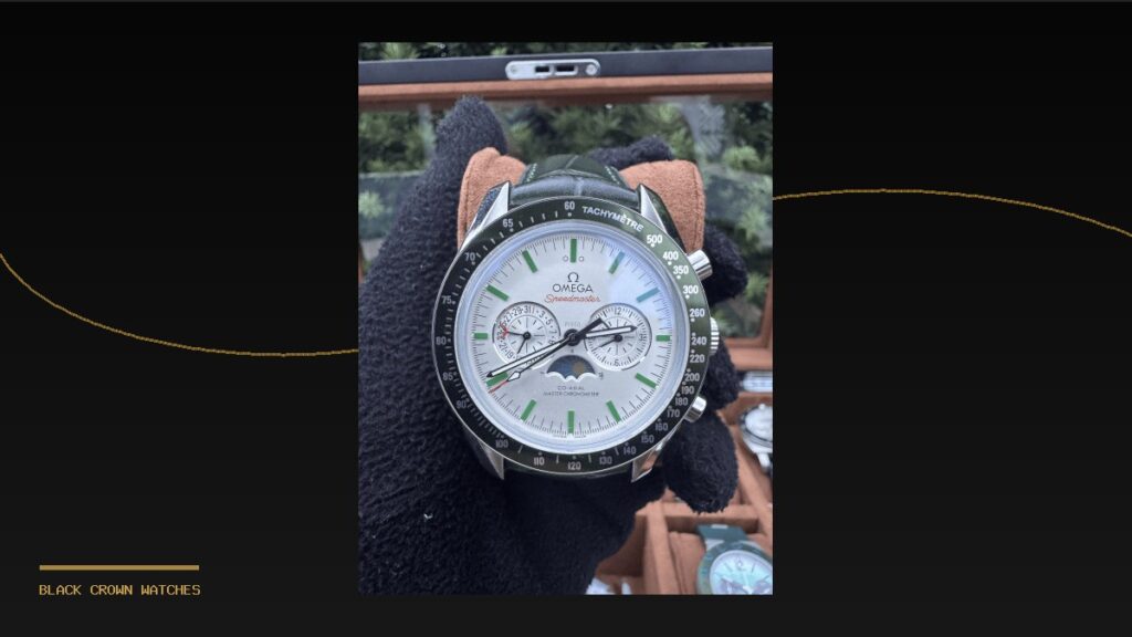 Relógio masculino para quem gosta de carros, velocidade e design - Black Crown Watches